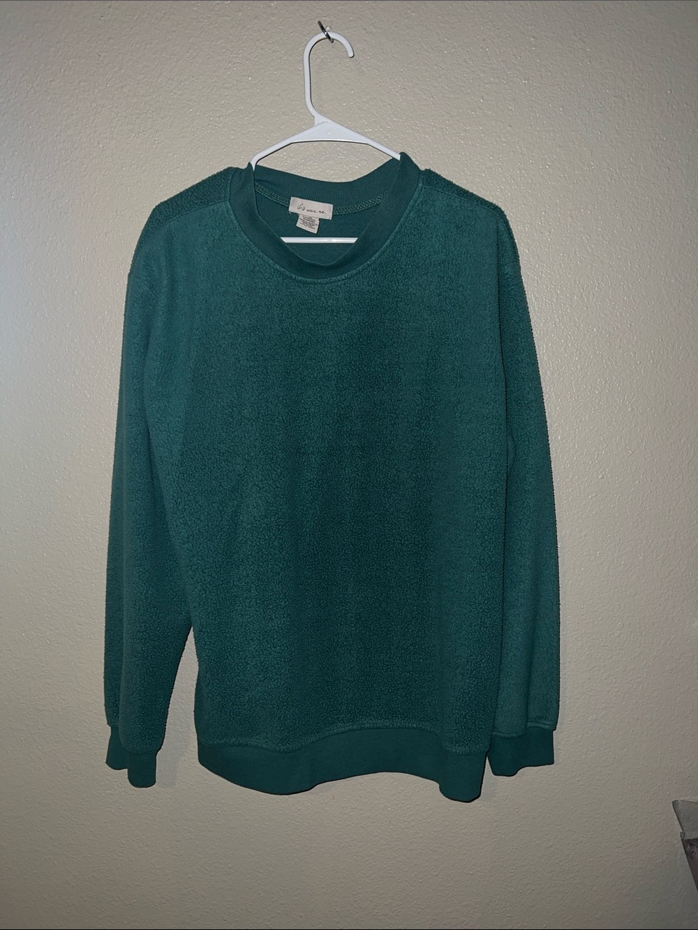 if it were me Women's Crewneck Sweater - Deep Teal